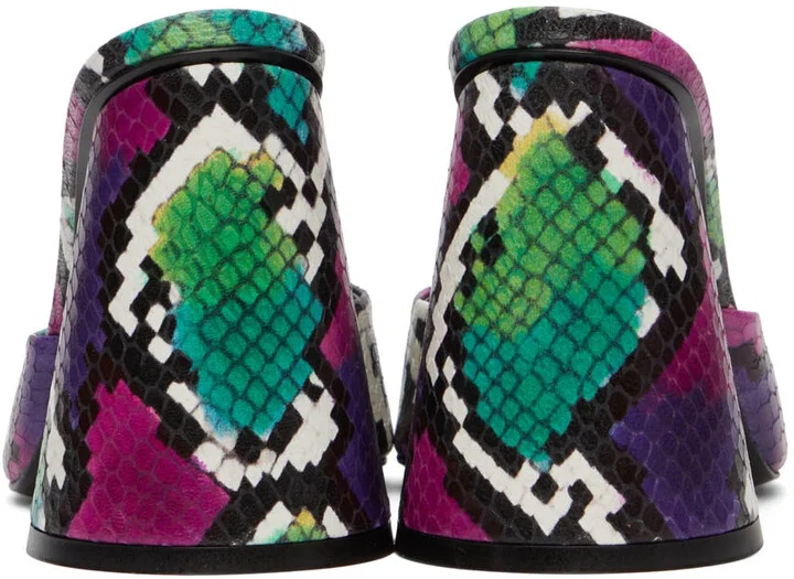 The Attico Multicolor Luz Heeled Sandals - Image 2