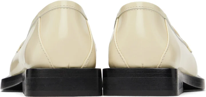 The Attico Off-White Micol Loafers - Image 2
