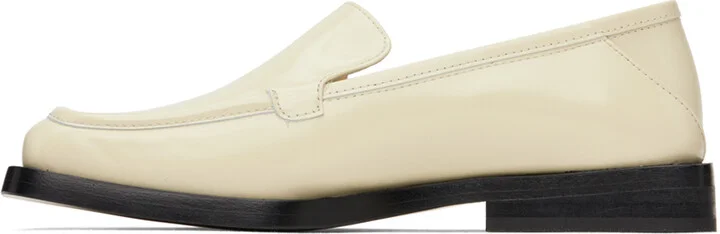 The Attico Off-White Micol Loafers - Image 3