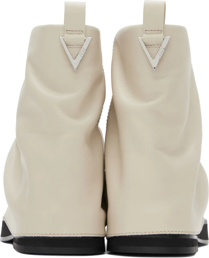 The Attico Off-White Mini Robin Boots - Image 2