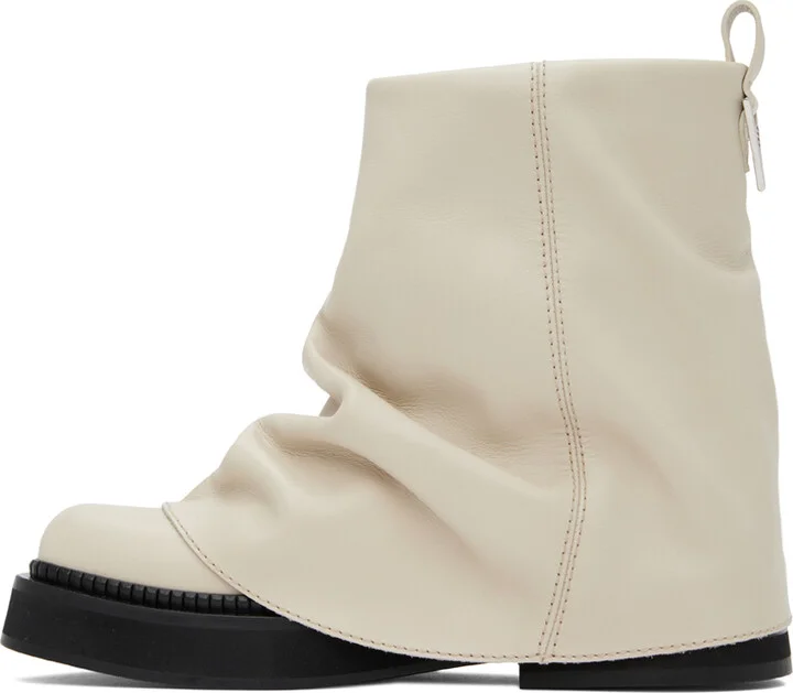 The Attico Off-White Mini Robin Boots - Image 3