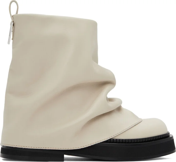 The Attico Off-White Mini Robin Boots