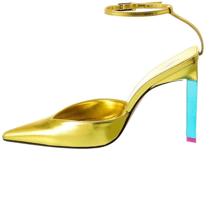 The Attico Perine Leather Pump - Image 2