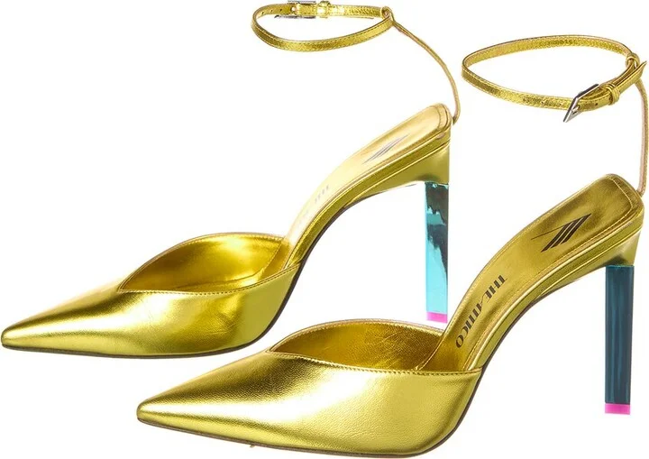 The Attico Perine Leather Pump (Authentic Pre-Loved) - Image 2