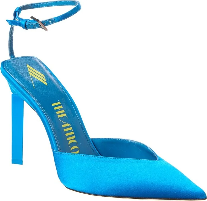 The Attico Perine Satin Pump