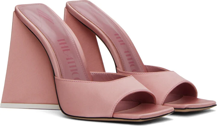 The Attico Pink Devon Mules - Image 4