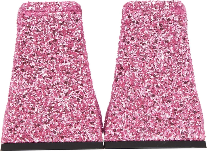 The Attico Pink Devon Mules - Image 2