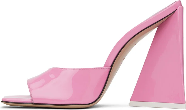 The Attico Pink Devon Mules - Image 3