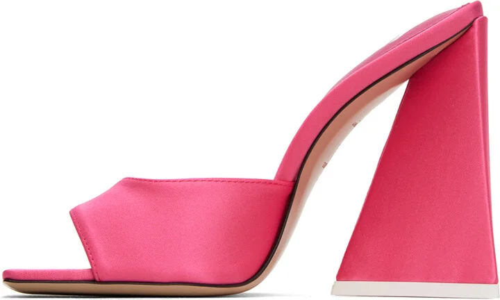 The Attico Pink Devon Mules - Image 3