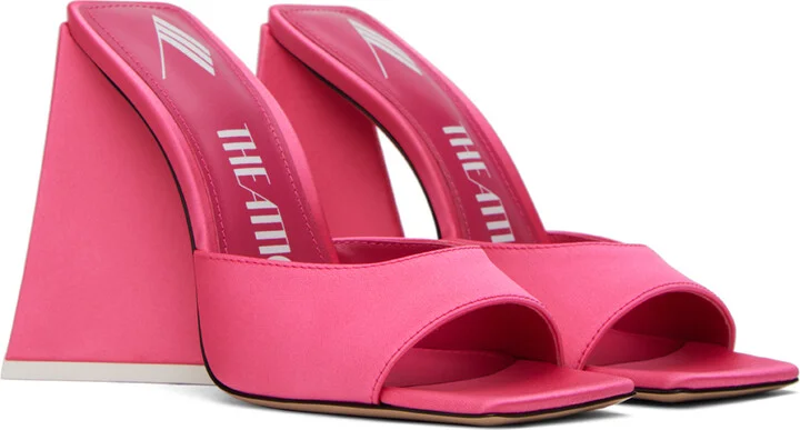 The Attico Pink Devon Mules - Image 4