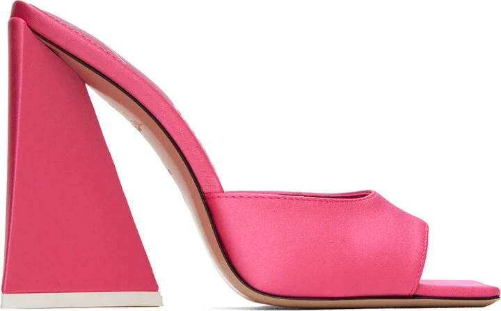 The Attico Pink Devon Mules