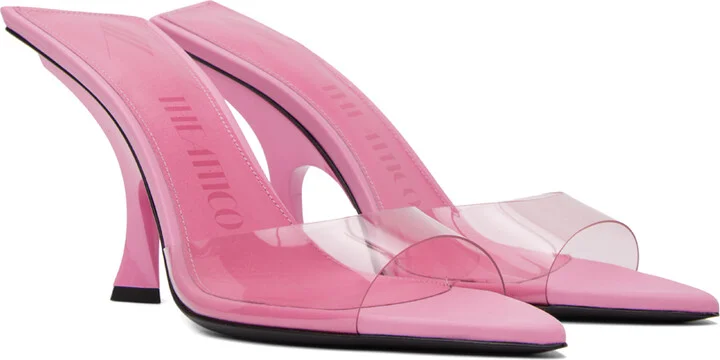 The Attico Pink Ester Heels - Image 4