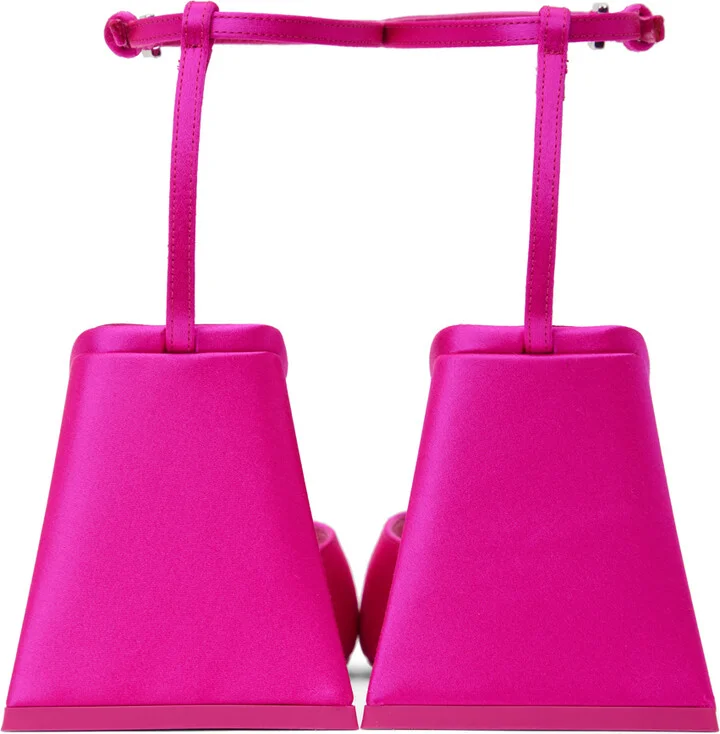 The Attico Pink Piper Heeled Sandals - Image 2
