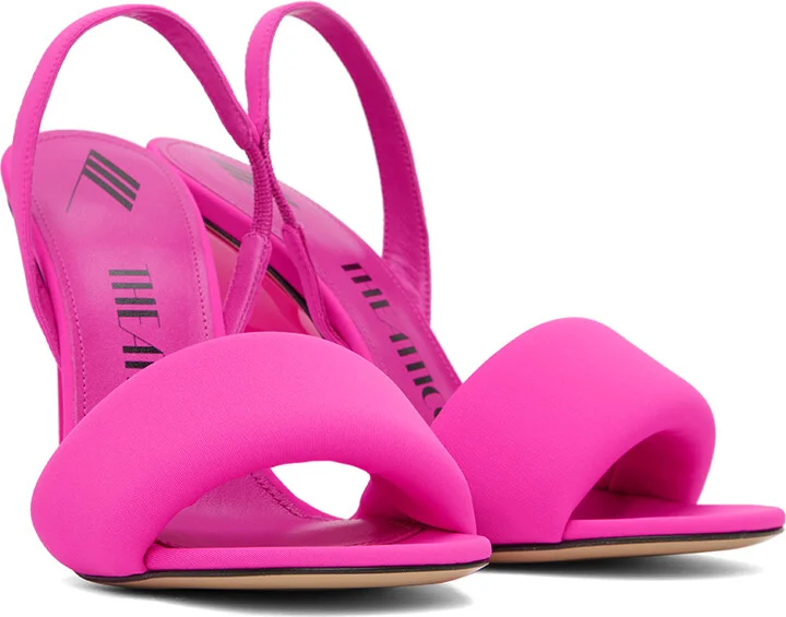 The Attico Pink Rem Heeled Sandals - Image 4