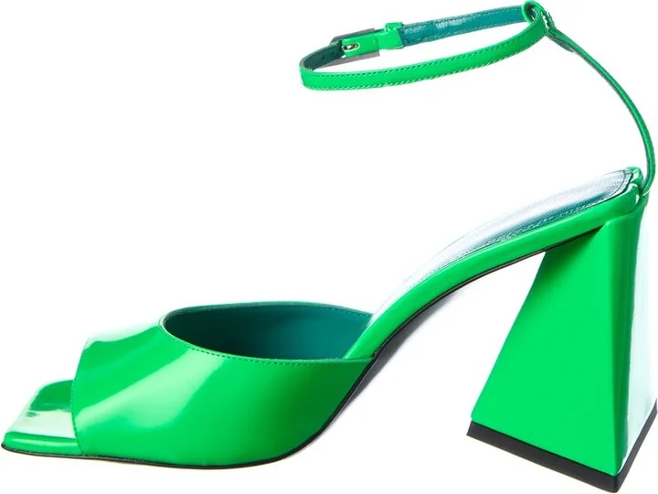 The Attico Piper Leather Sandal - Image 2