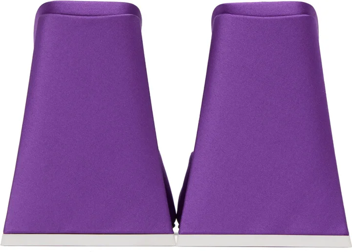 The Attico Purple Devon Mules - Image 2