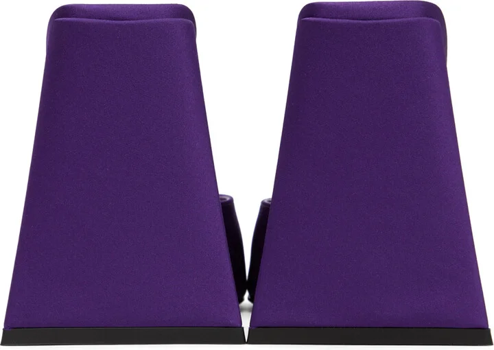 The Attico Purple Devon Mules - Image 2