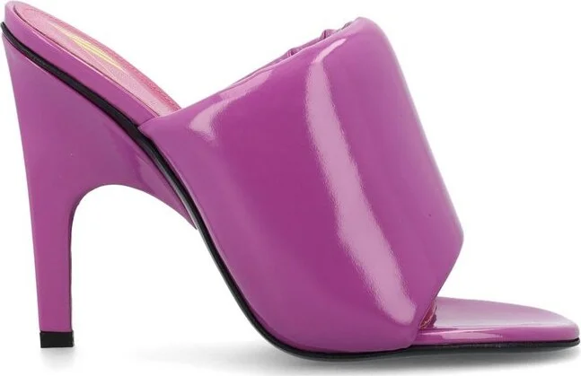 The Attico Rem Heeled Open-Toe Mules