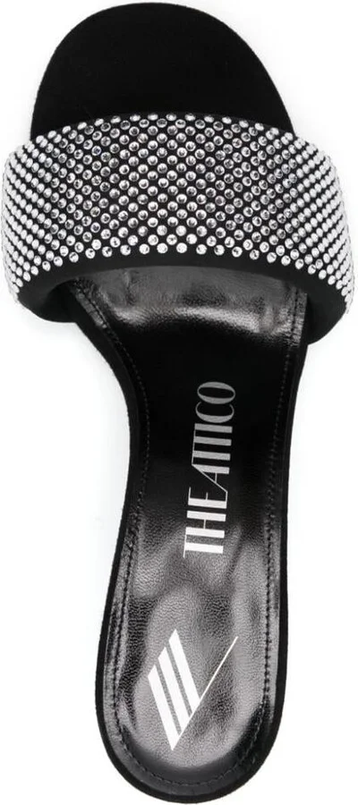 The Attico Rem Strass Embellished Mules - Image 3