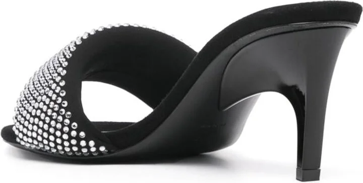 The Attico Rem Strass Embellished Mules - Image 4