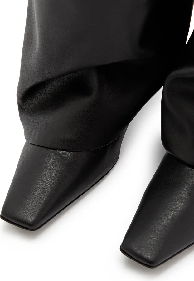 The Attico Robin 95 Gathered Over-the-knee Boots - Image 3