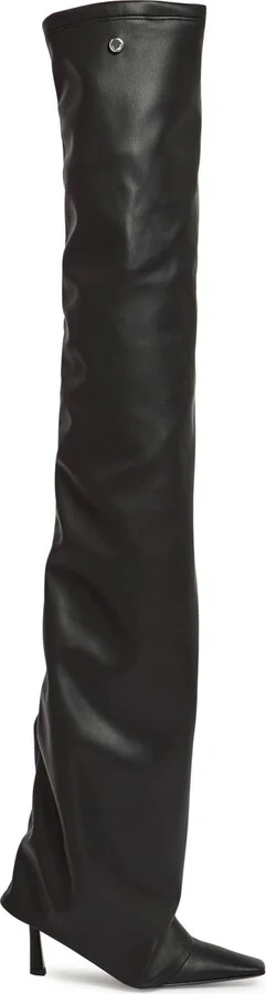 The Attico Robin 95 Gathered Over-the-knee Boots