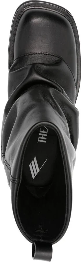 The Attico Robin Leather Ankle Boots - Image 4