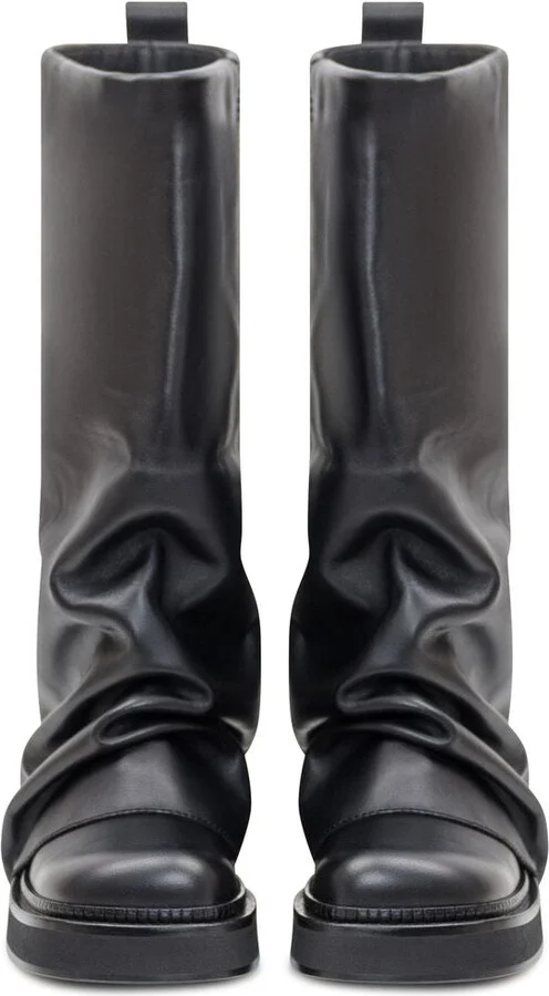 The Attico Robin Leather Combat Boots - Image 11