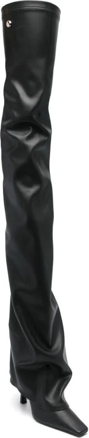 The Attico 'Robin Otk Thingh High Boots' Back Boots - Image 3