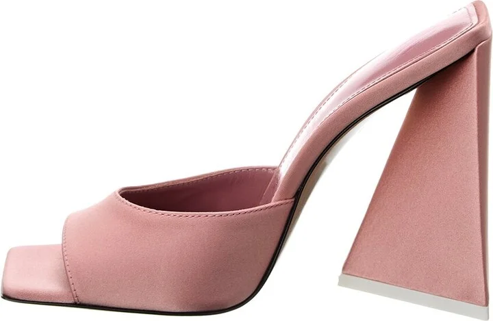 The Attico Satin Mule - Image 2