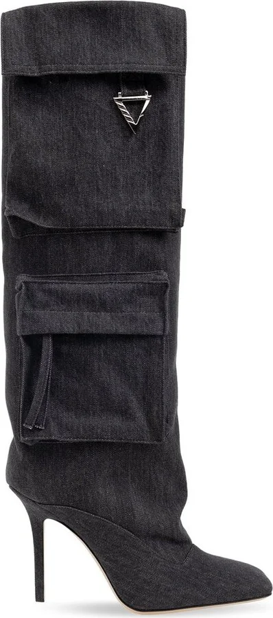 The Attico Sienna Heeled Knee-High Boots