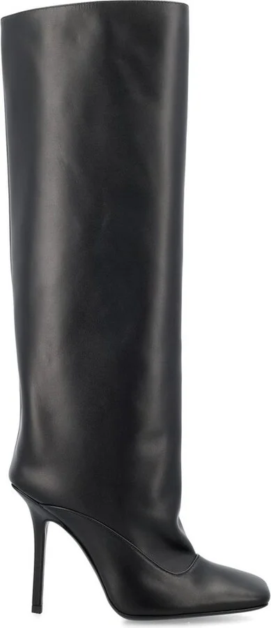 The Attico Sienna Square-Toe Slip-On Boots