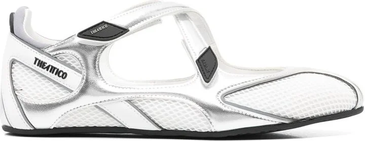 The Attico Silver Floor 01 Ballerina