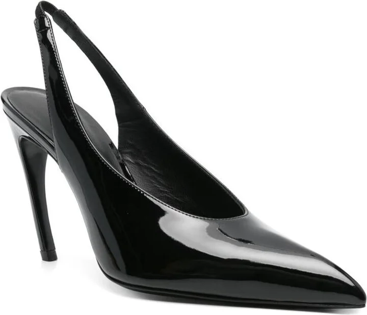 The Attico Slingback 'Viper' Neri - Image 3