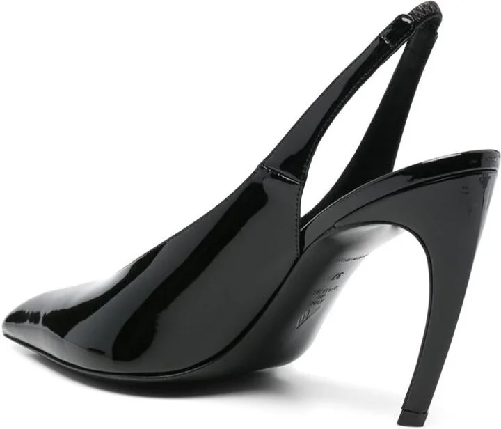 The Attico Slingback 'Viper' Neri - Image 4