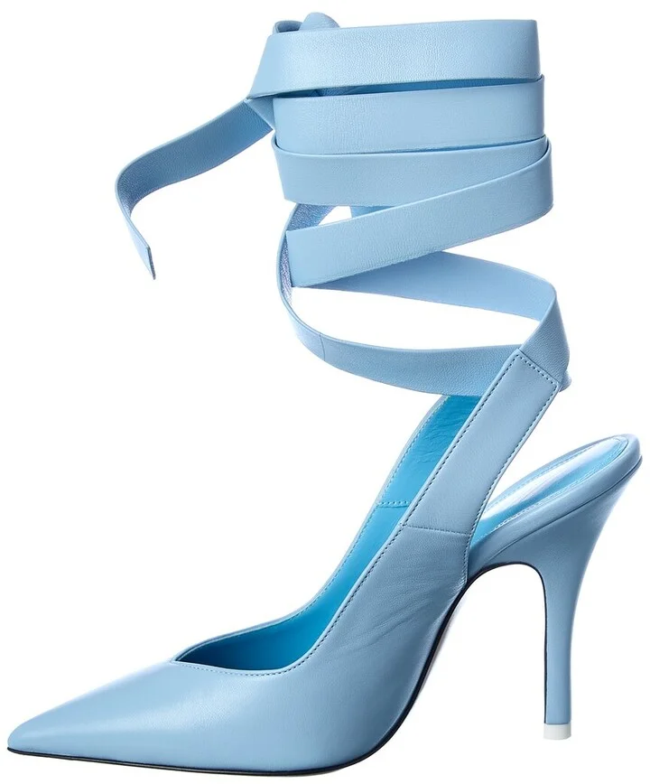 The Attico Venus Leather Pump - Image 2