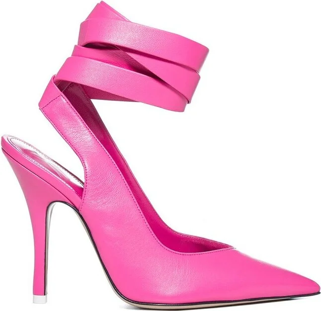 The Attico Venus Slingback Pumps