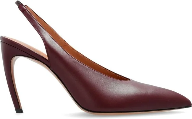 The Attico Viper Slingback Pumps