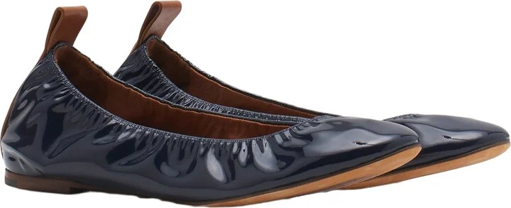 The Ballerina Flat In Patent Leather - Image 2