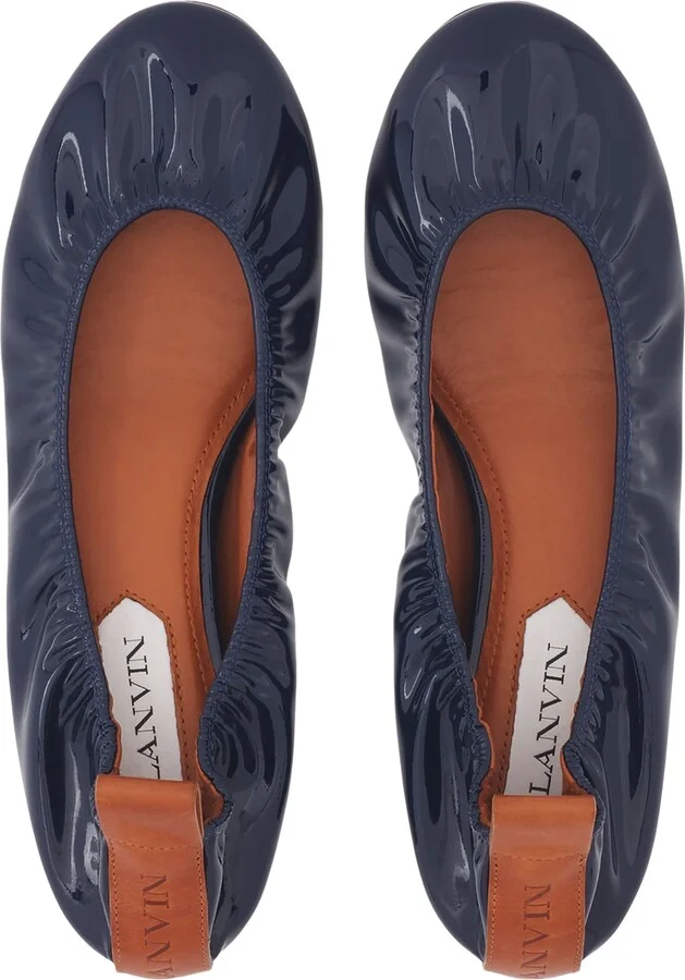 The Ballerina Flat In Patent Leather - Image 4