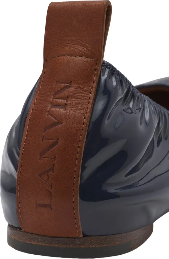 The Ballerina Flat In Patent Leather - Image 5