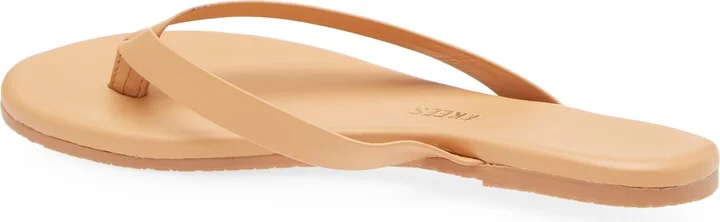 The Boyfriend Leather Flip Flop - Image 8