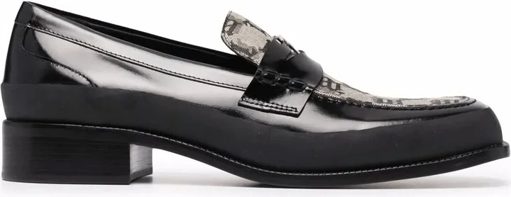 The Brutalist jacquard loafers