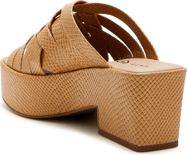 The Busy Bee Crisscross Platform Sandal - Image 2