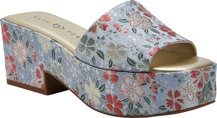 The Busy Bee Platform Slide Sandal