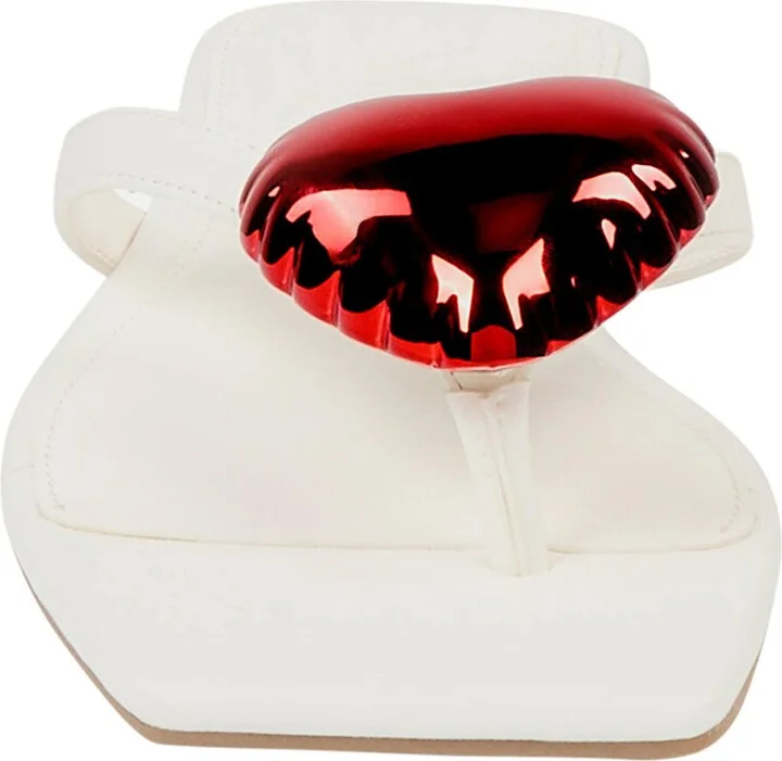 The Camie Heart Flip Flop - Image 4