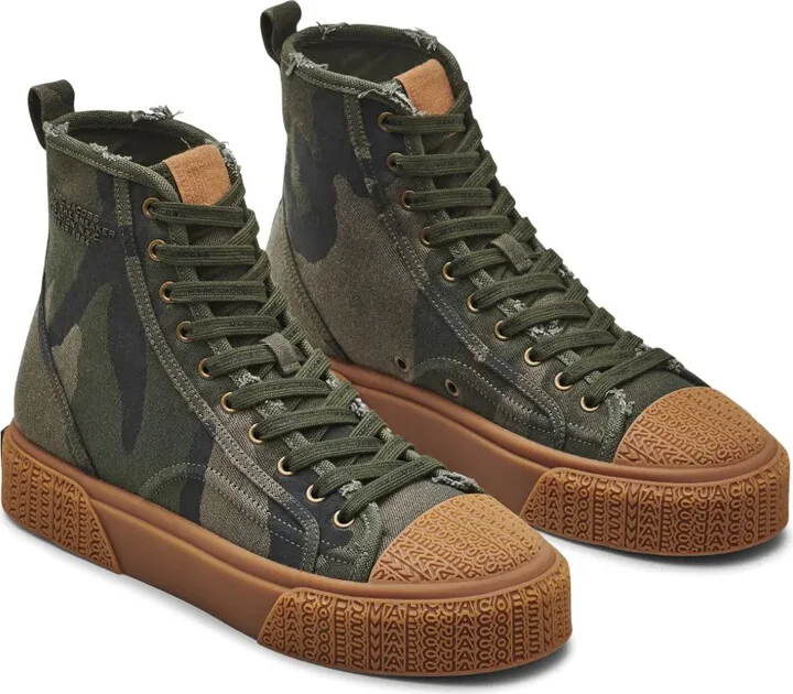 The Camo Jacquard high-top sneakers - Image 2