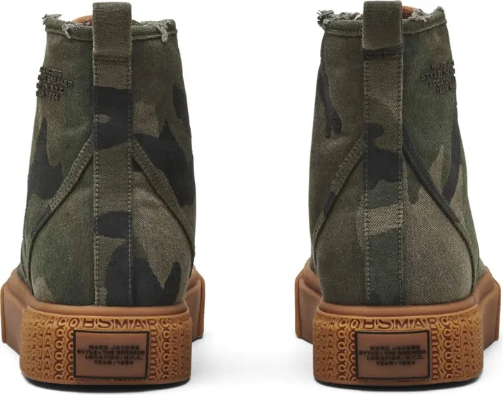 The Camo Jacquard high-top sneakers - Image 4