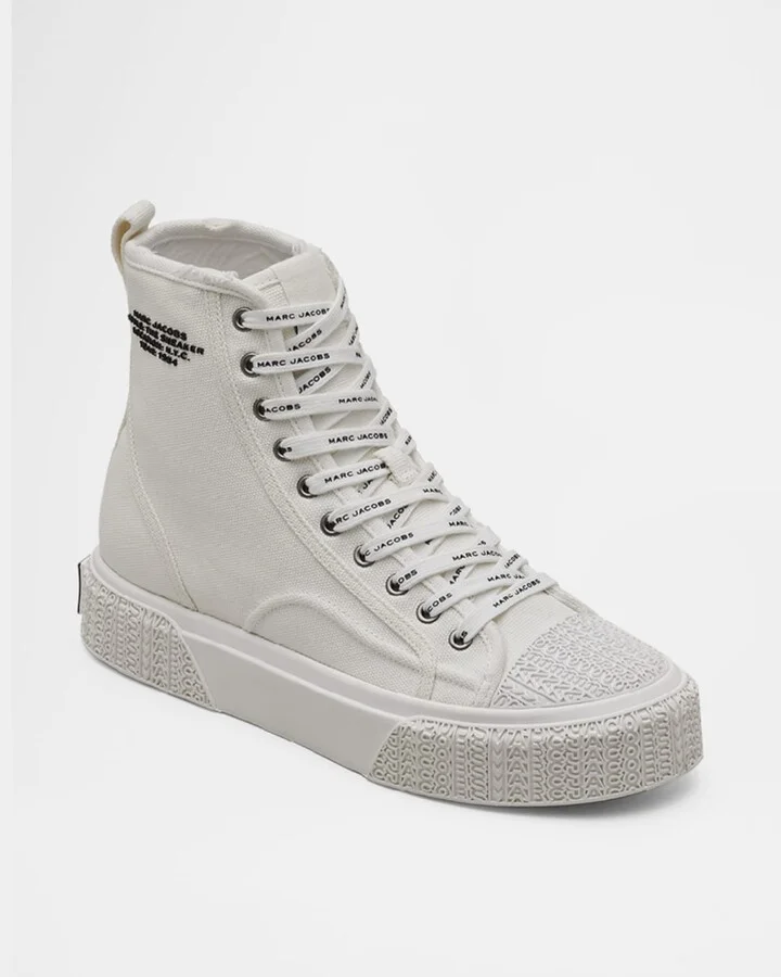The Canvas High-Top Sneakers - Image 2