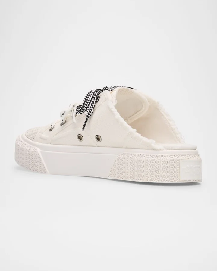 The Canvas Sneaker Mules - Image 3